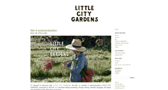 Desktop Screenshot of littlecitygardens.com